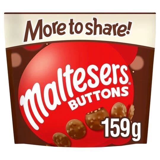 Maltesers Chocolate Buttons Large Pouch 159G