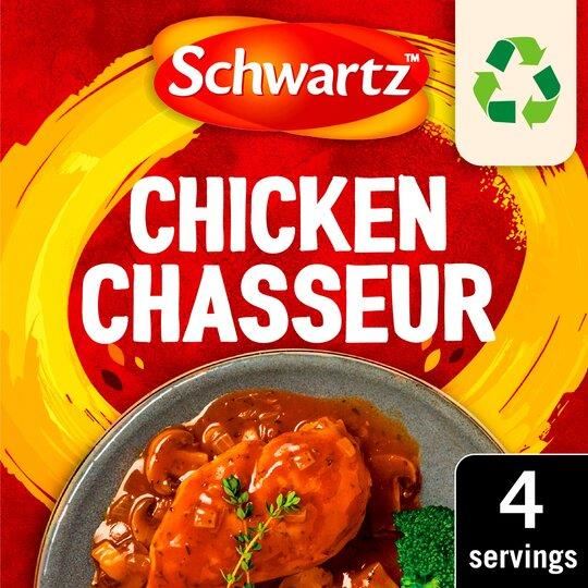 Schwartz Chicken Chasseur Sachet British Selections