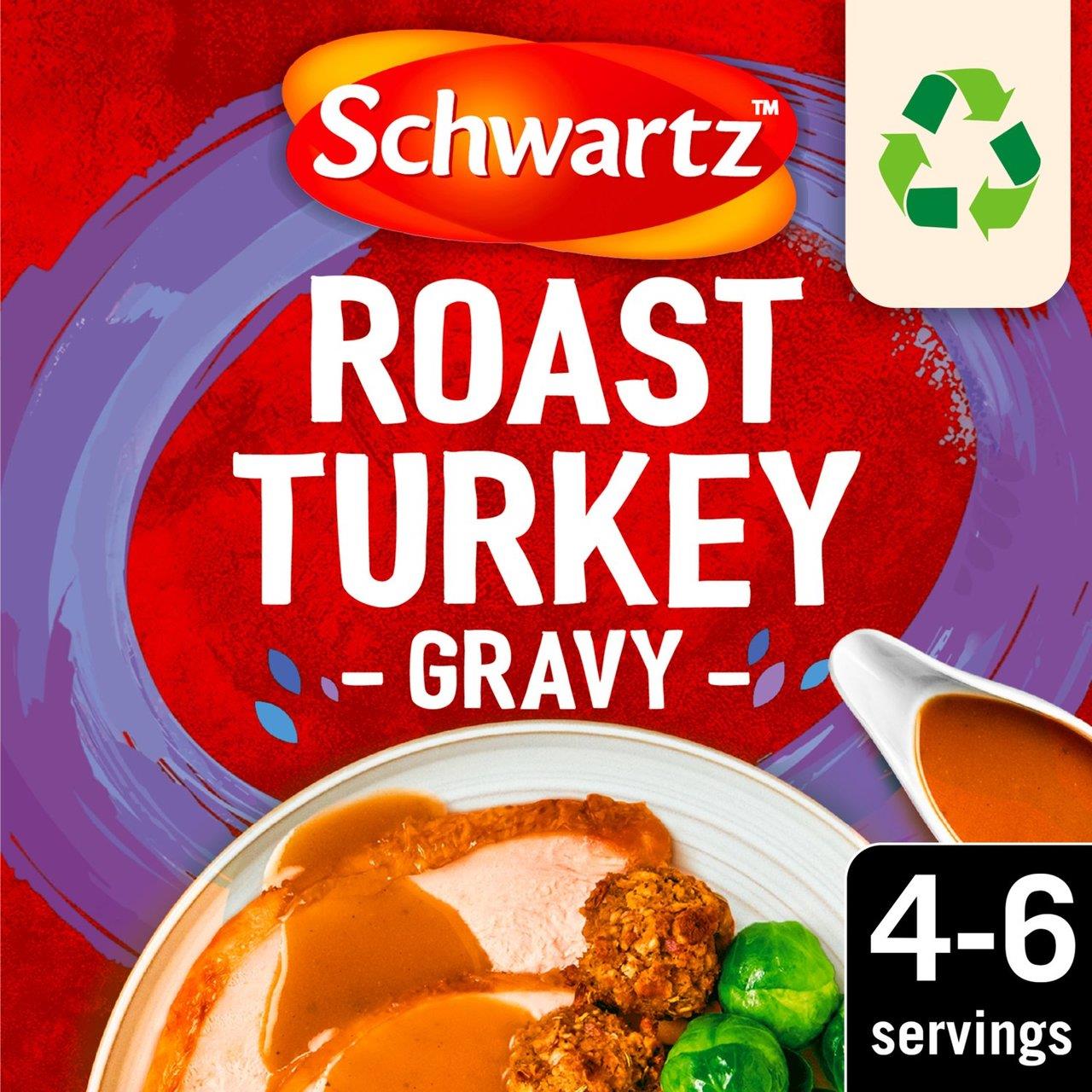 Schwartz Roast Turkey Gravy Sachet 25g