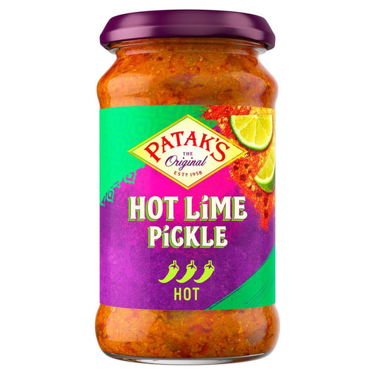 Patak's Hot Lime Pickle Hot Jar 283g