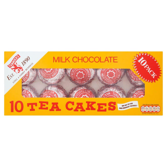 Tunnock's Milk Chocolate Tea Cakes 10 Pack 240g
