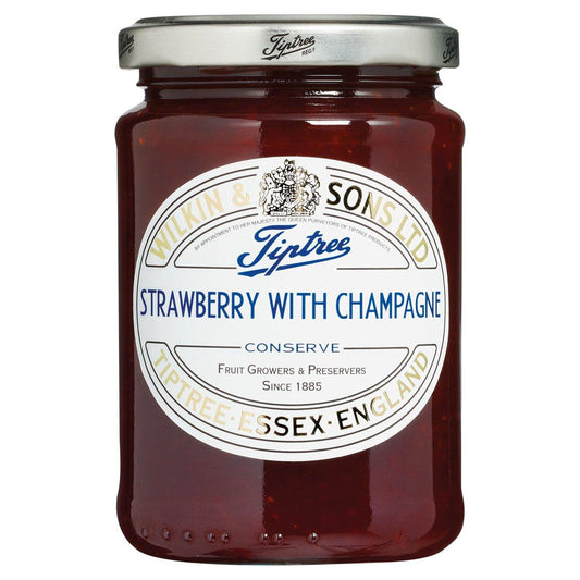 Tiptree Strawberry with Champagne Conserve Jar 340g