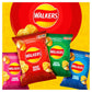 Walkers Cheese & Onion Crisps 12 Pack 25g