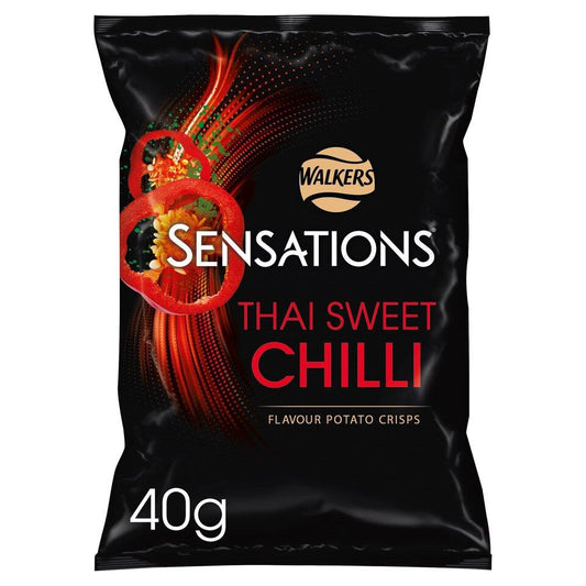 Walkers Sensations Crisps Thai Sweet Chilli 40g