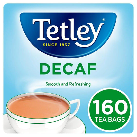 Tetley Decaf Tea Bags 160 Pack 500g