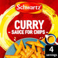 Schwartz Curry Sauce for Chips Sachet 30g