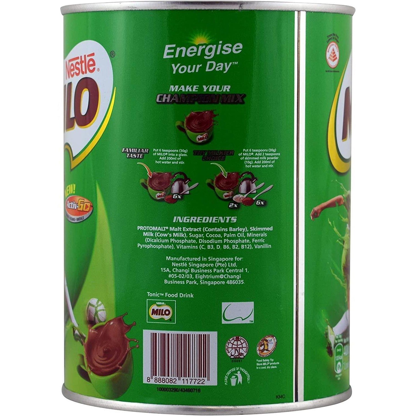 Nestle Milo Powder Tin 400g