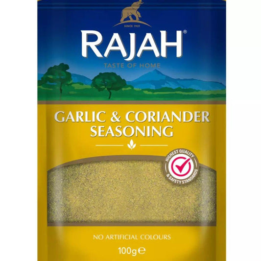 Rajah Garlic & Coriander Seasoning Pouch 100g