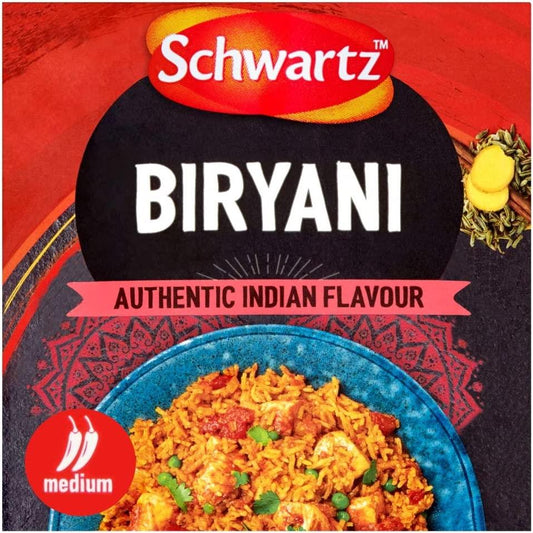 Schwartz Biryani Recipe Mix Sachet 28g