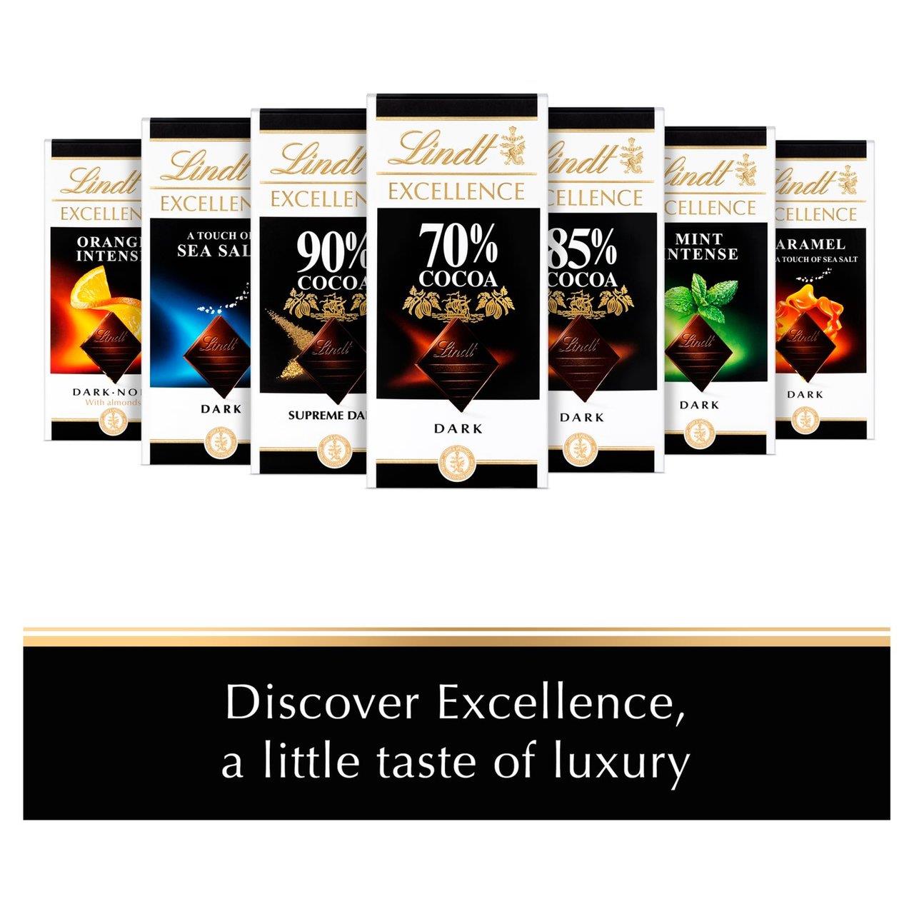 Lindt Excellence 70% Cocoa Chocolate 100g