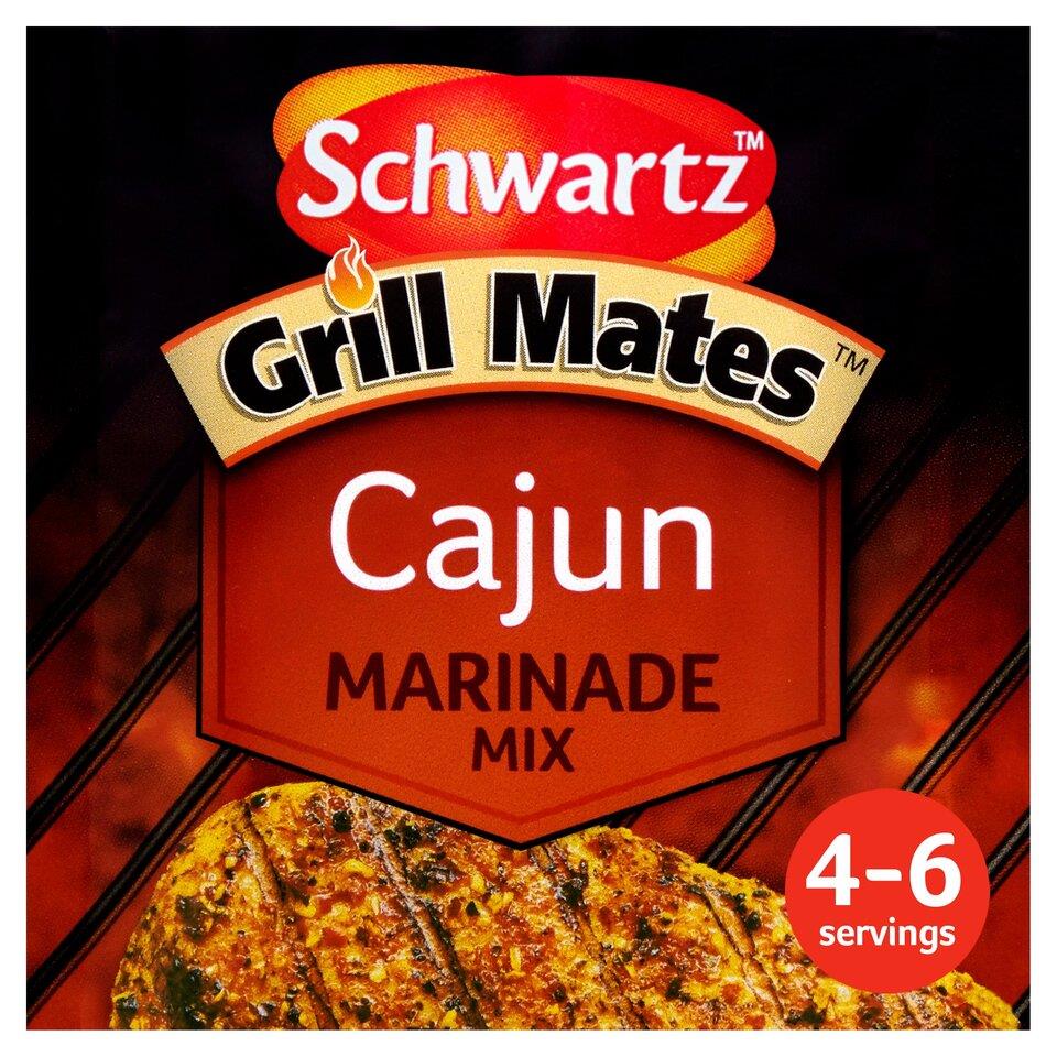 Schwartz Grill Mates Cajun Marinade Mix Sachet 25g