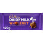 Cadbury Whole Nut Chocolate Bar 120g