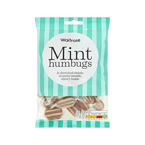 Waitrose Mint Humbugs Sweets 225g