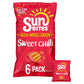 Walkers Sunbites Sun Ripened Sweet Chlli Crisps 6 Pack 25g