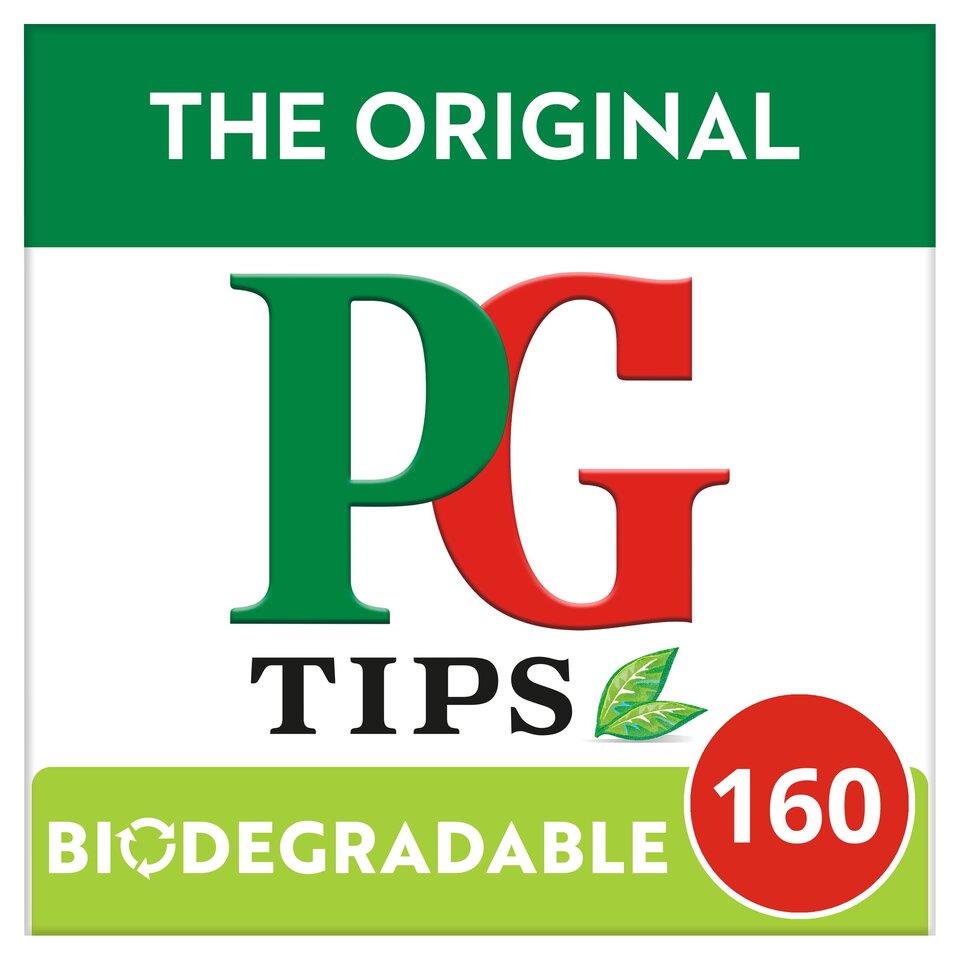 PG Tips Pyramid Tea Bags 160 Pack