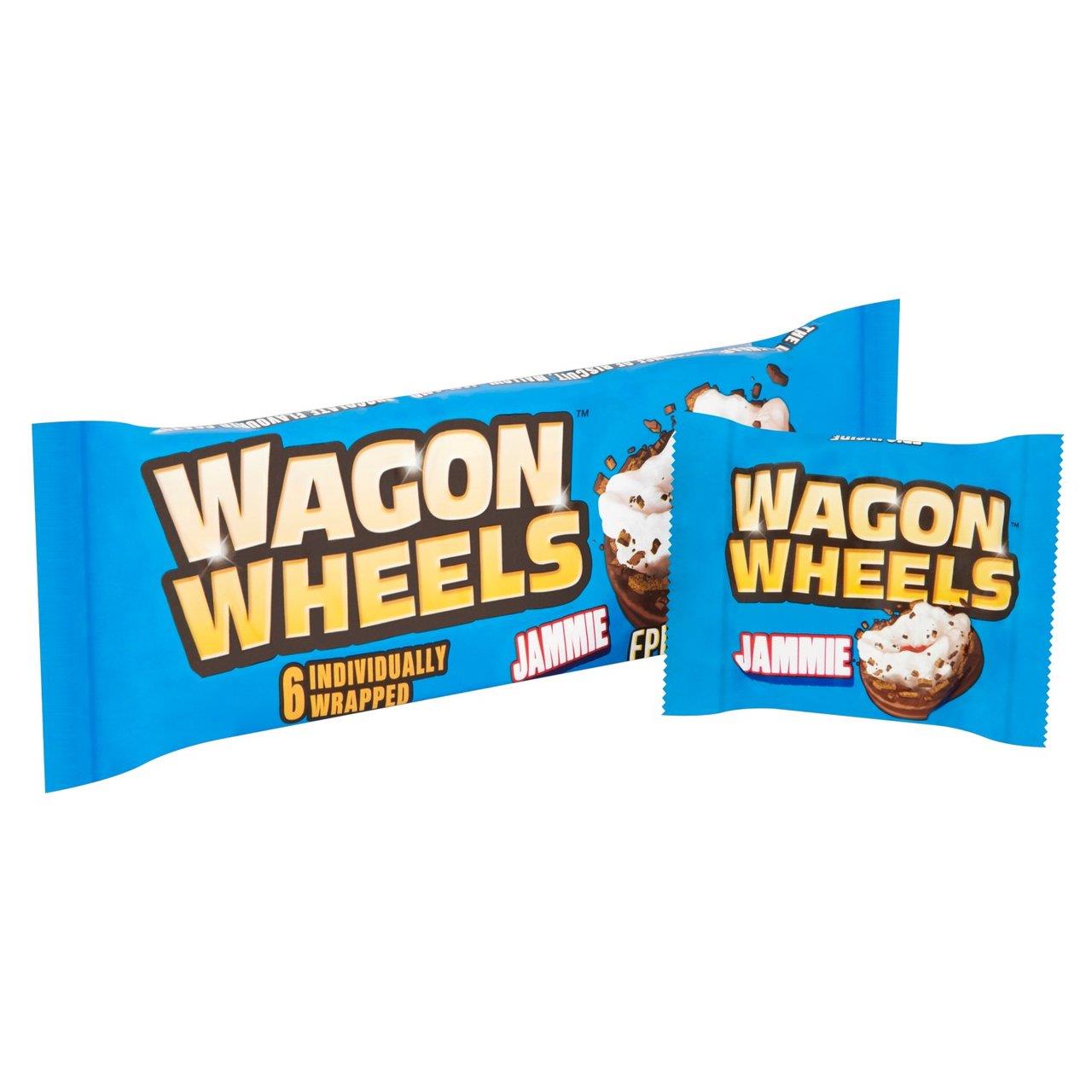 Burton's Wagon Wheels Jammie 6 Pack 228g