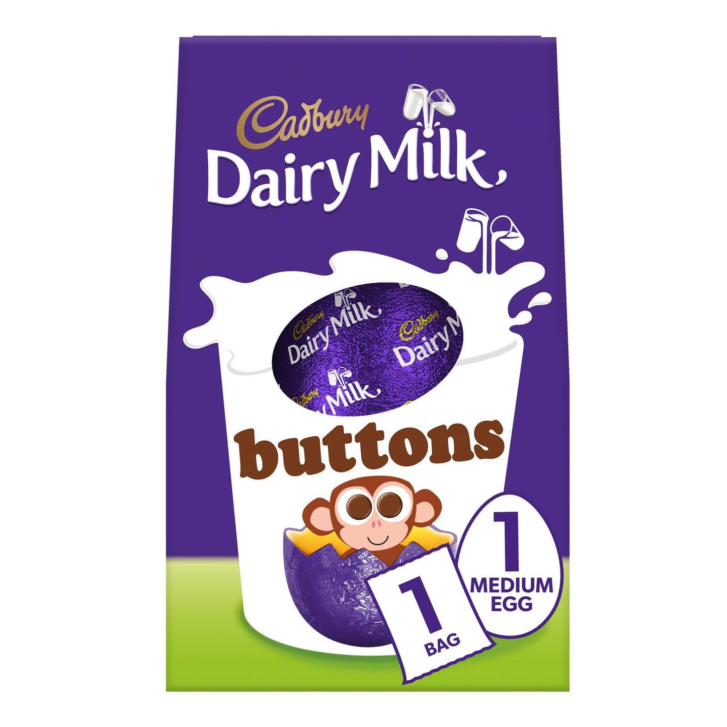 Cadbury Dairy Milk Buttons Easter Egg 128g