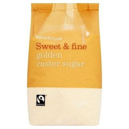Waitrose Golden Sweet & Fine Caster Sugar 1kg