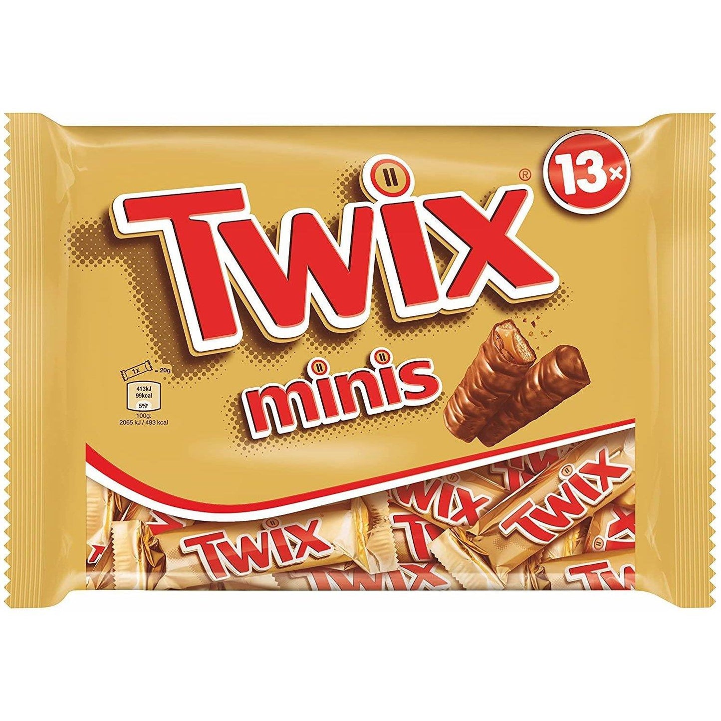 Twix 13 Pack Funsize x 21g