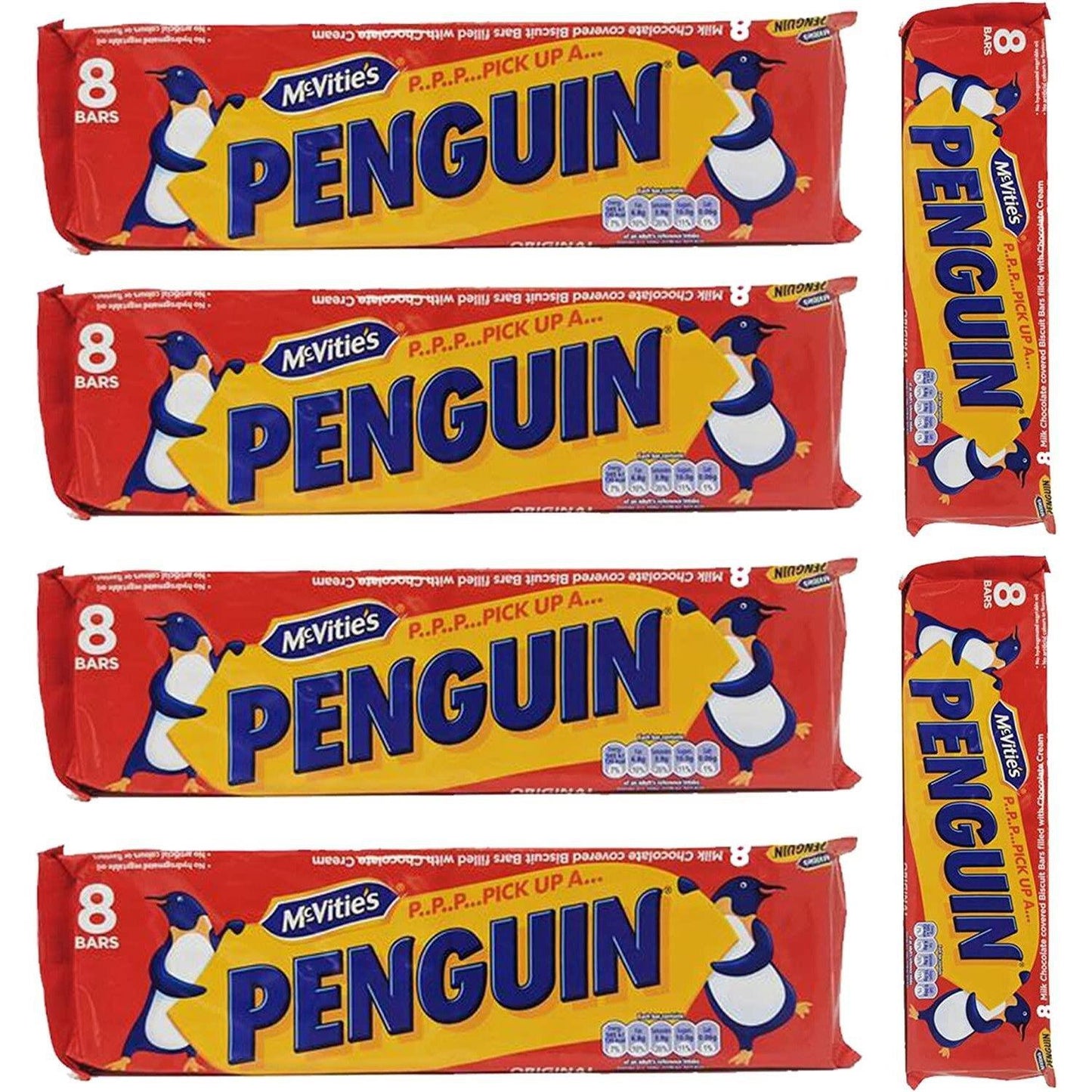 McVitie's Penguin Biscuits 8 Pack 24.6g
