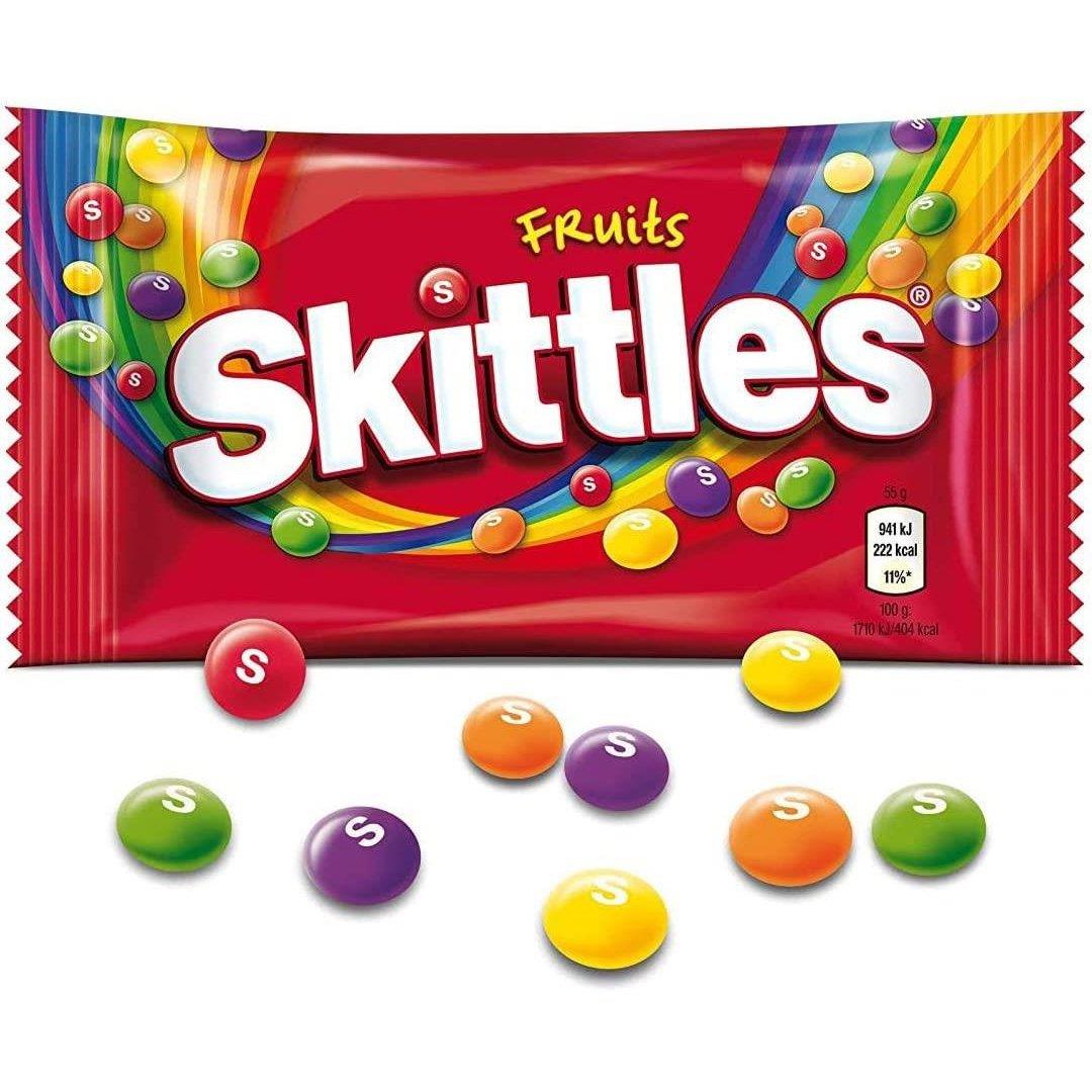 Skittles Fruits Sweets Bag – British Selections