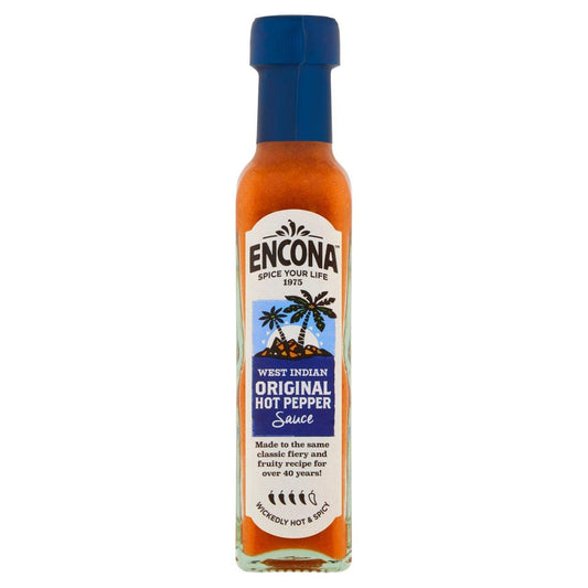 Encona West Indian Hot Pepper Sauce 220ml