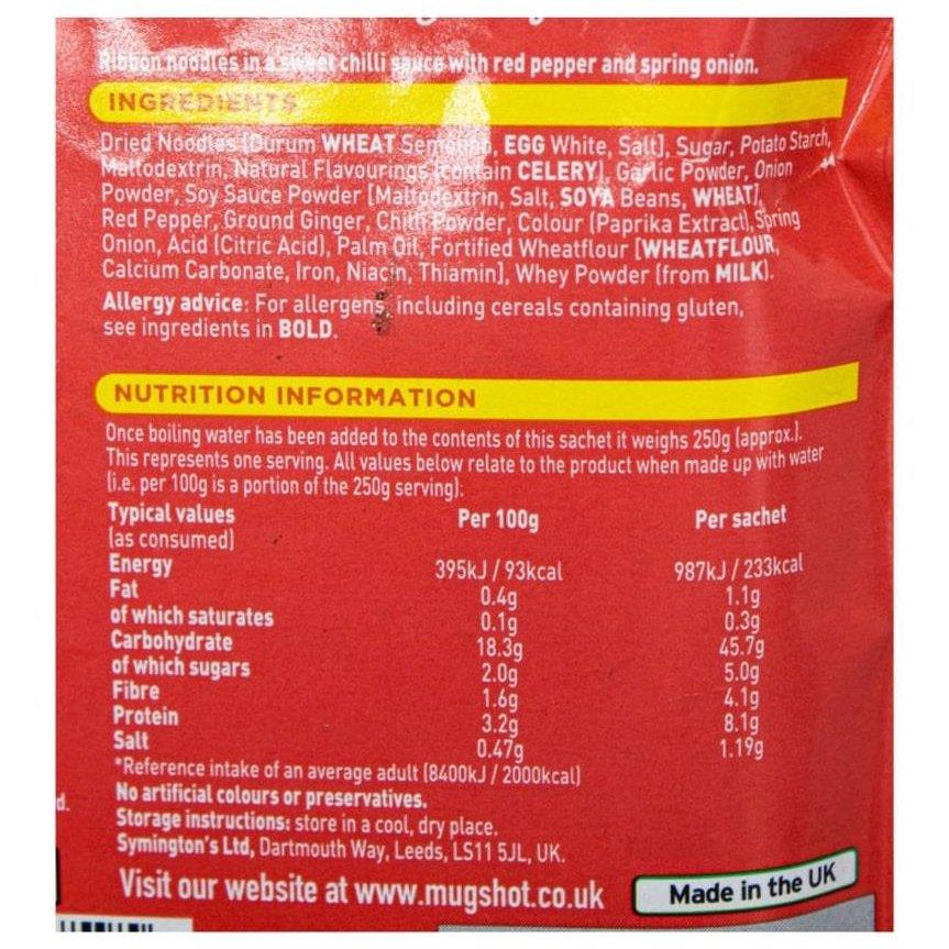 Mug Shot Sweet Chilli Noodles Sachet 60g