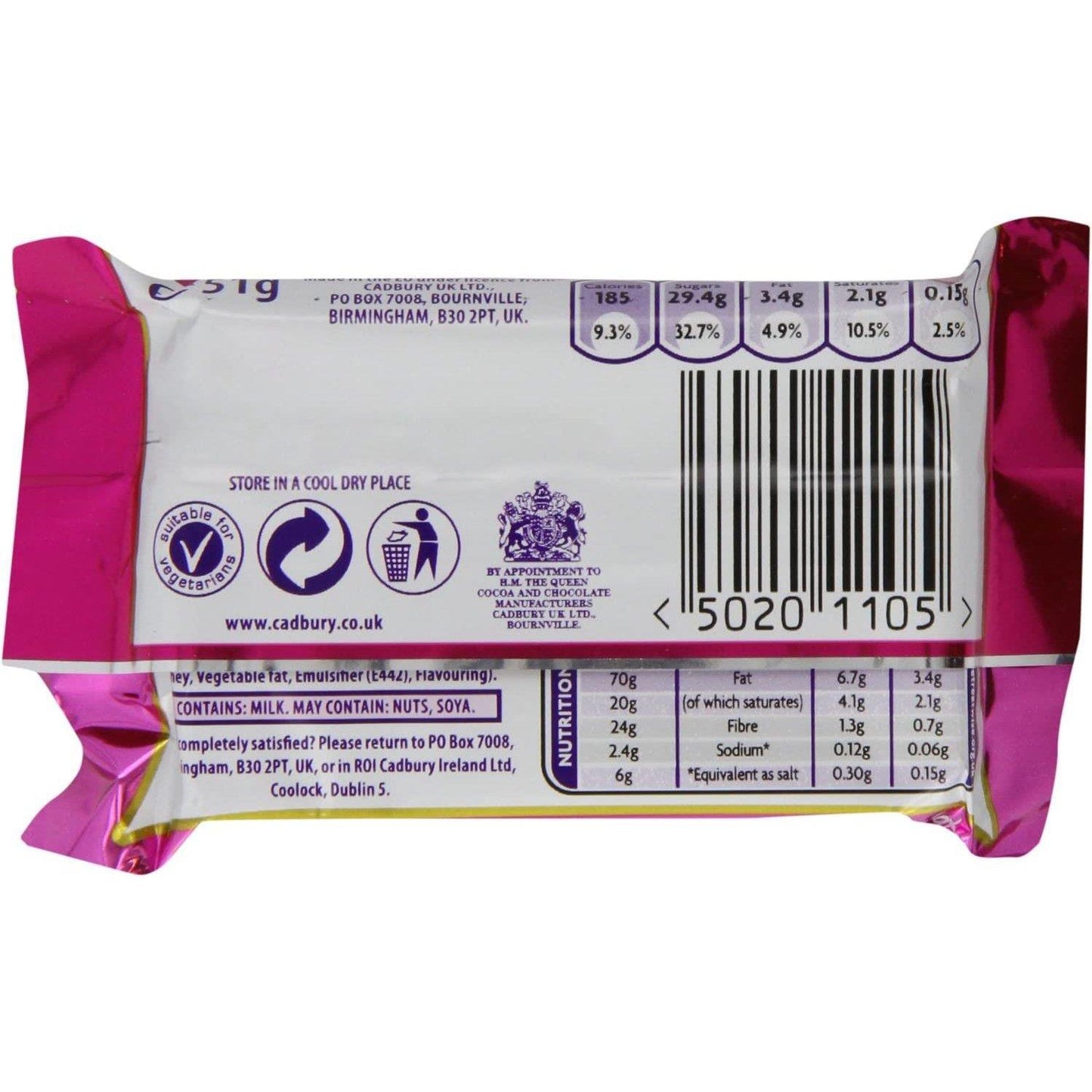 Fry's Turkish Delight Chocolate 51g