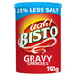 Bisto Reduced Salt Gravy Granules Drum 170g