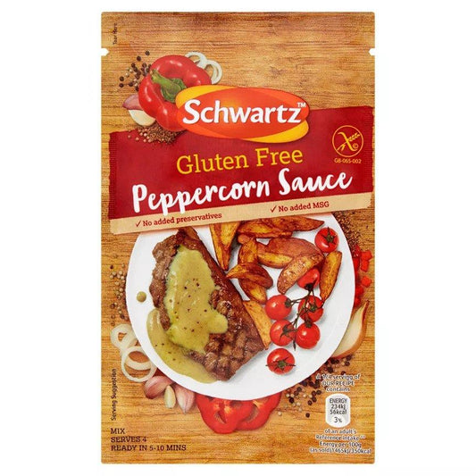 Schwartz Gluten Free Peppercorn Sauce Sachet 25g