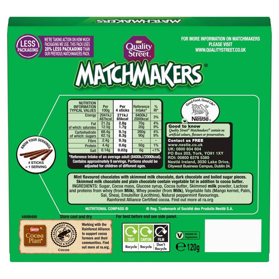 Nestle Matchmakers Cool Mint Box 120g