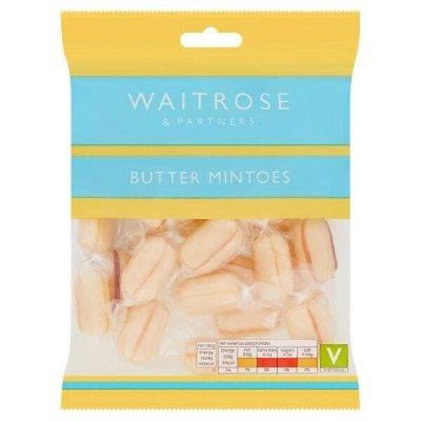 Waitrose Butter Mintoes Sweets 225g
