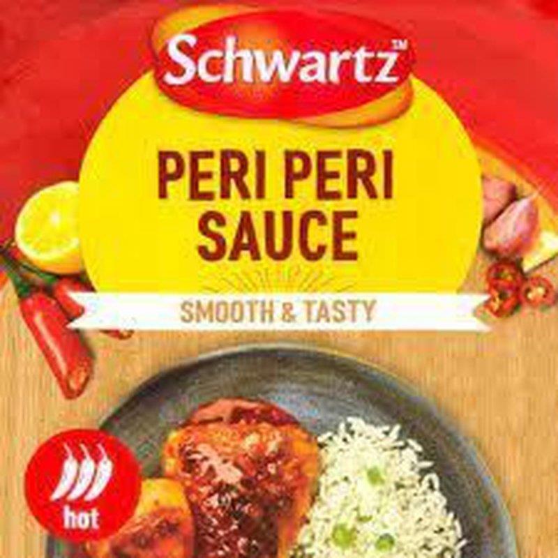 Schwartz Peri Peri Sauce Sachet 25g