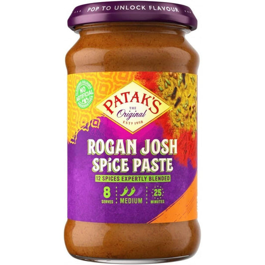Patak's Rogan Josh Spice Paste Medium Jar 283g