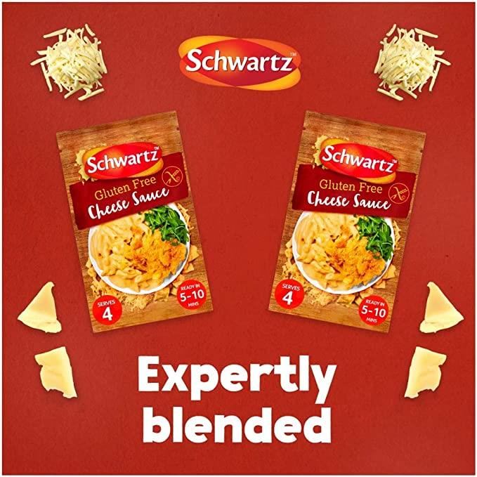 Schwartz Gluten Free Cheese Sauce Sachet 40g