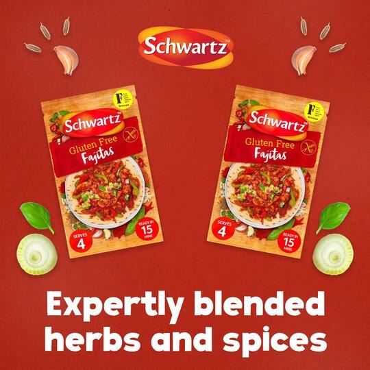 Schwartz Gluten Free Fajitas Sachet 28g