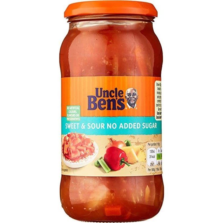 Ben's Original Sweet & Sour No Added Sugar Jar 440g