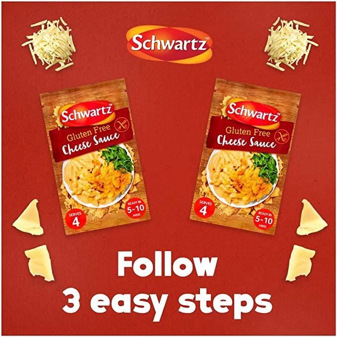 Schwartz Gluten Free Cheese Sauce Sachet 40g