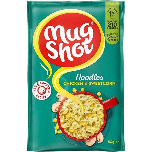 Mug Shot Chicken & Sweetcorn Noodles Sachet 54g