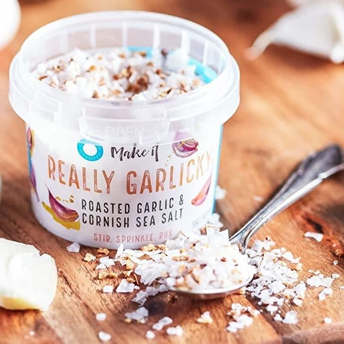 Cornish Really Garlicky Sea Salt Tub 55g