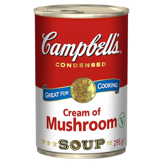 Campbell's Condensed Cream of Mushroom Soup Tin 295g