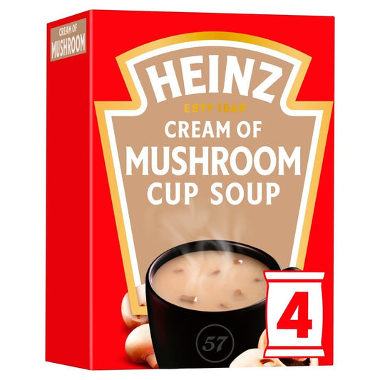 Heinz Cream of Mushroom Soup 4 Pack 70g