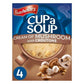 Batchelors Cream of Mushroom Croutons Soup 4 Pack