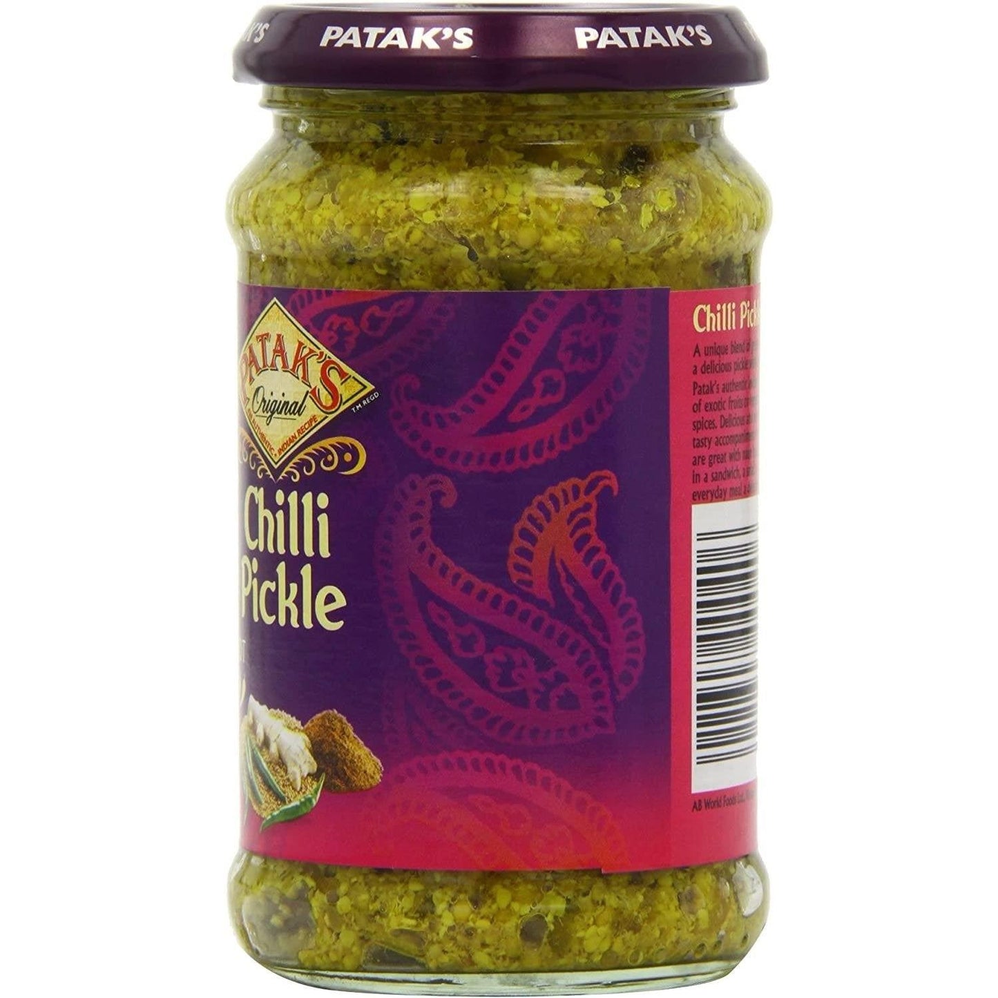 Patak's Chilli Pickle Hot Jar 283g