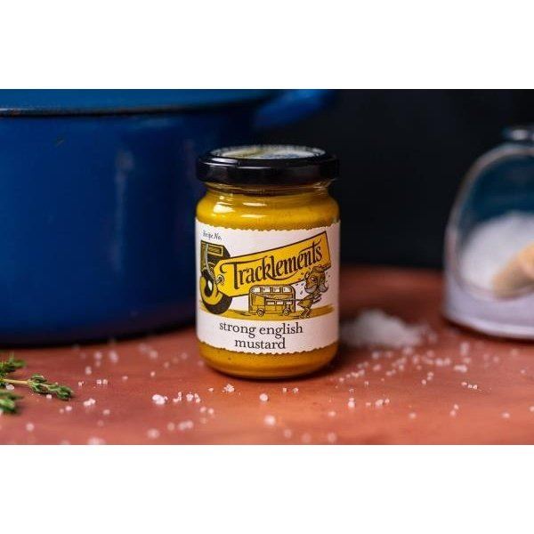 Tracklements Strong English Mustard Jar 140g