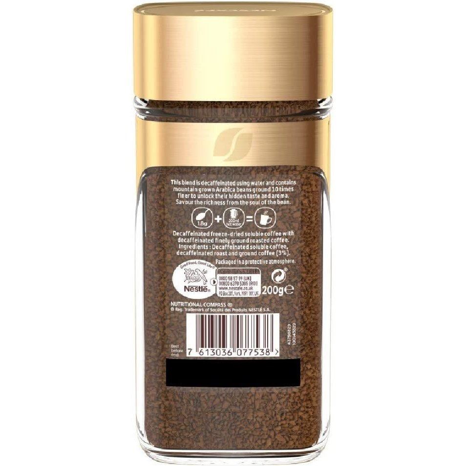 Nescafe Gold Blend Coffee Decaf 200g