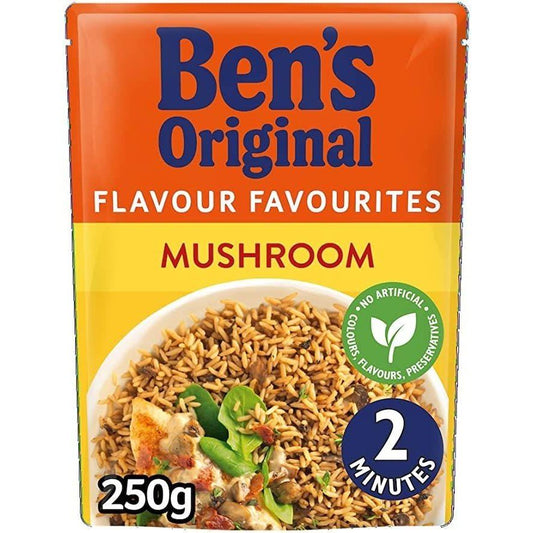 Ben's Original Mushroom Microwave Rice 250g