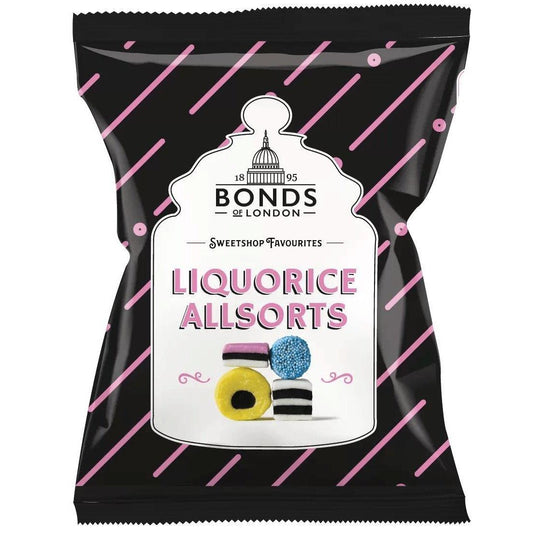 Bond's London Liquorice Allsorts 150g