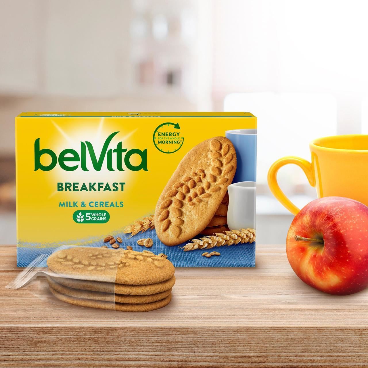 Belvita Breakfast Milk & Cereals Biscuits 5 Pack 225g
