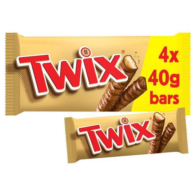 Twix 4 Pack x 40g